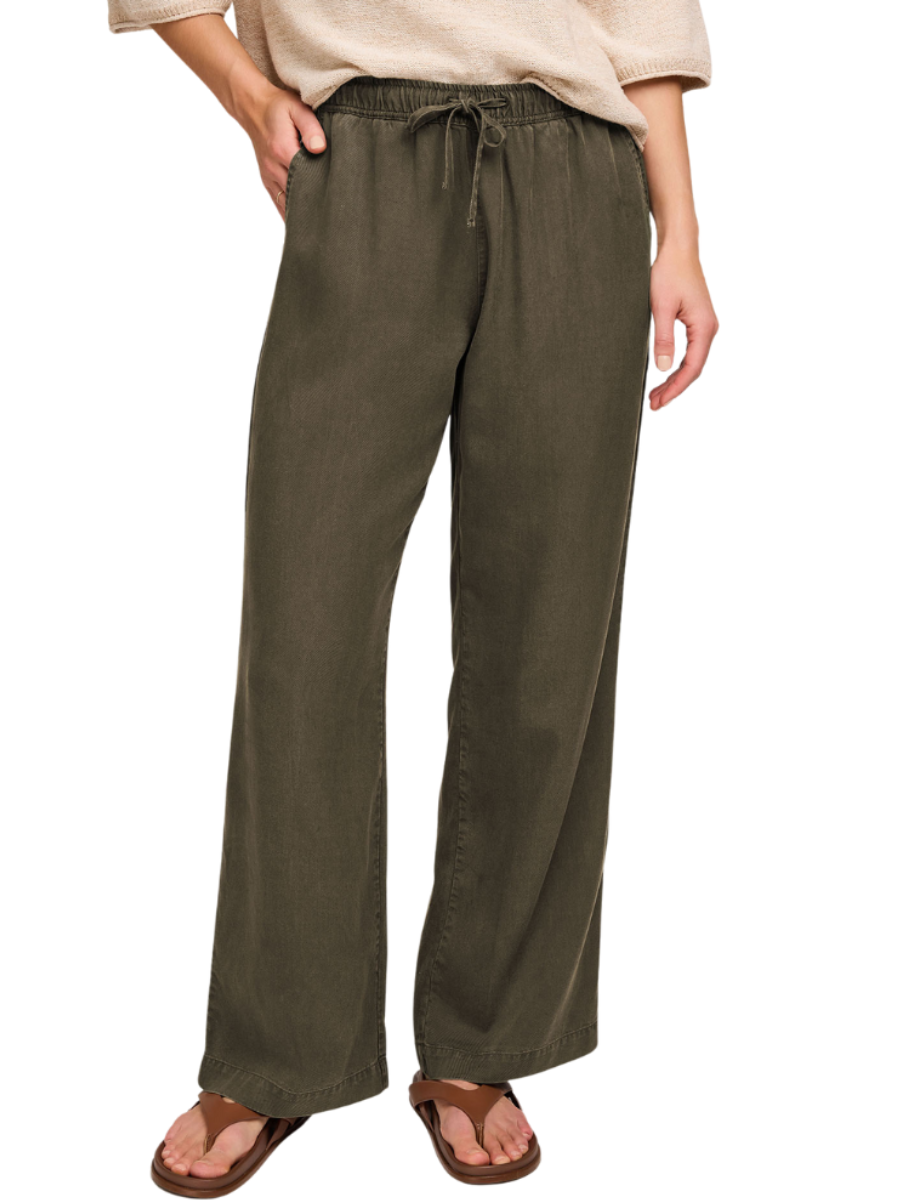 Gabriel TENCEL™ Wide Leg Pant - Jasper