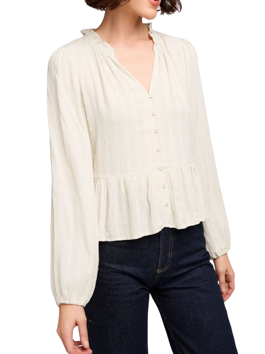 Ophelia Blouse - Cream