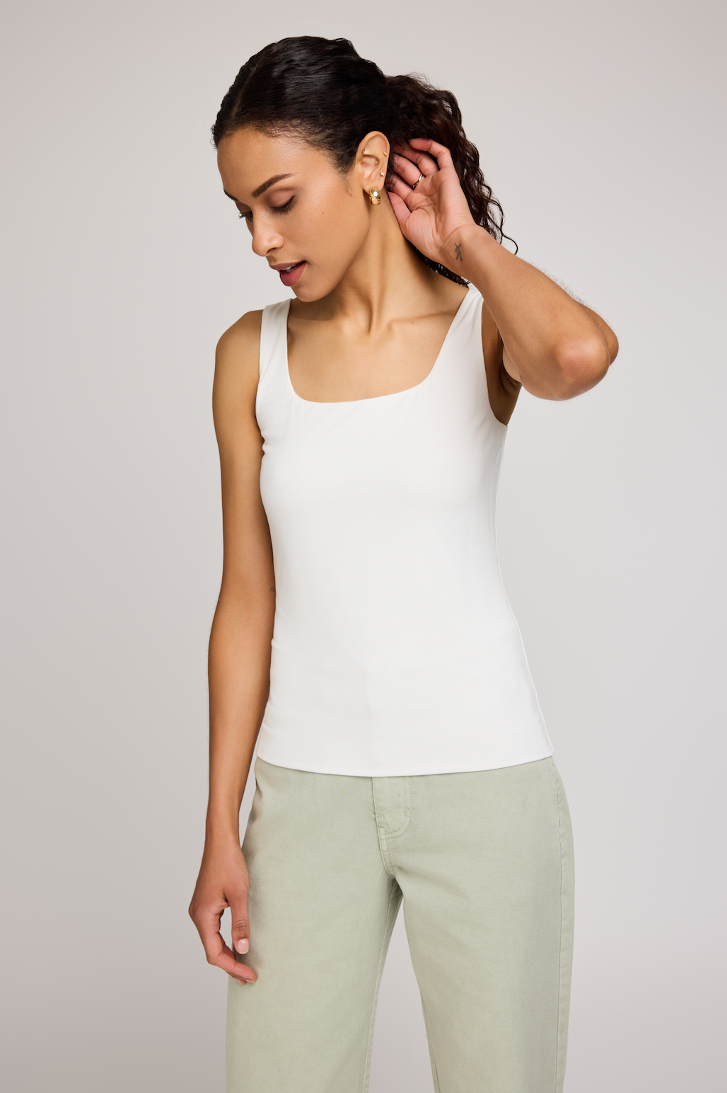 Belize Tank - White