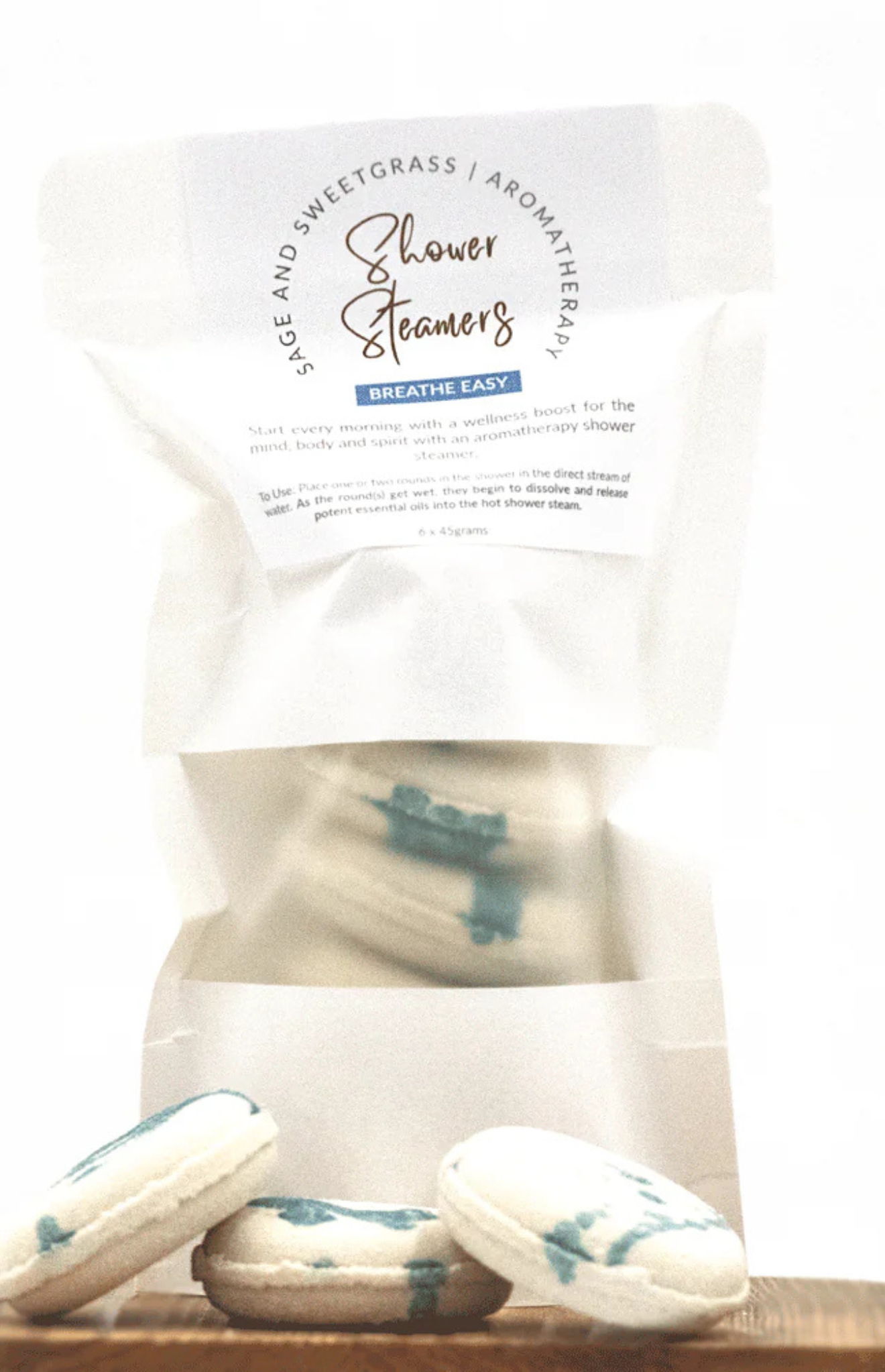 Aromatherapy Shower Steamers - Breathe Easy