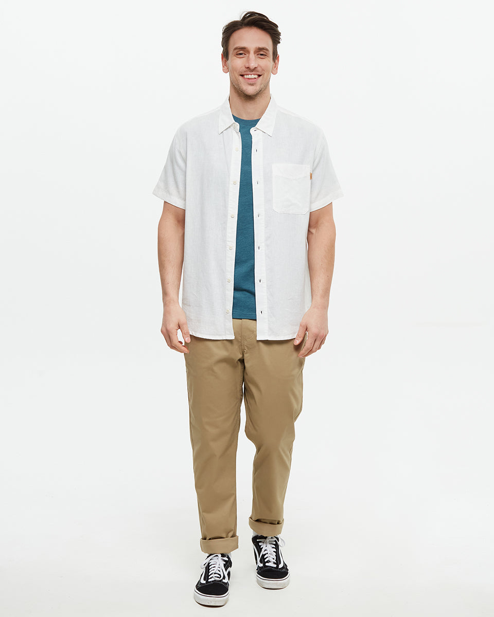Tentree Dundas Hemp Shirt - Undyed