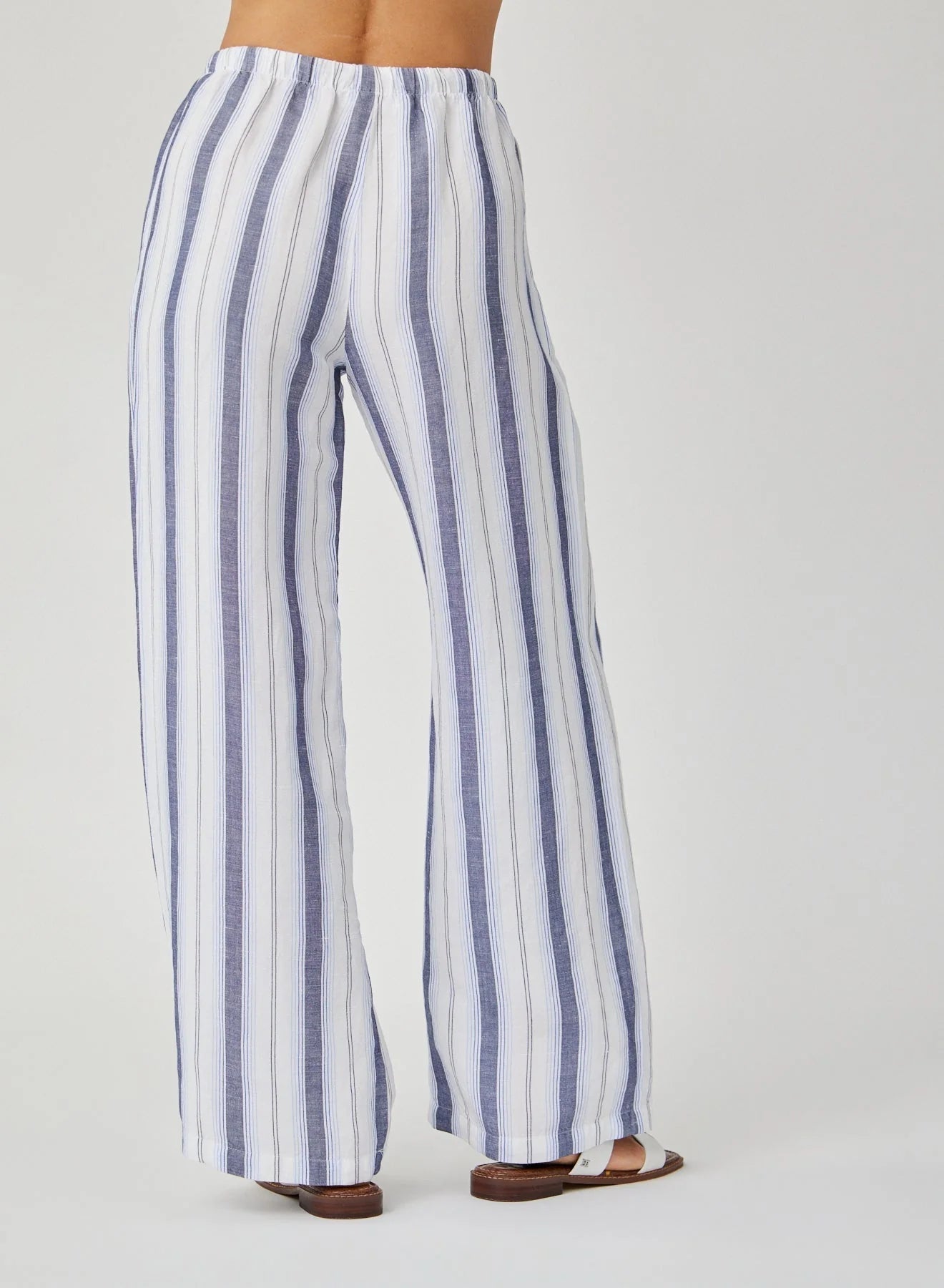 Coastal Linen Blend Wide Leg - Ombre
