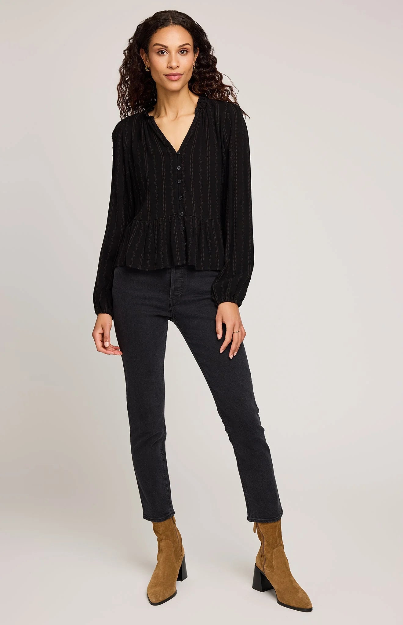 Ophelia Blouse - Black