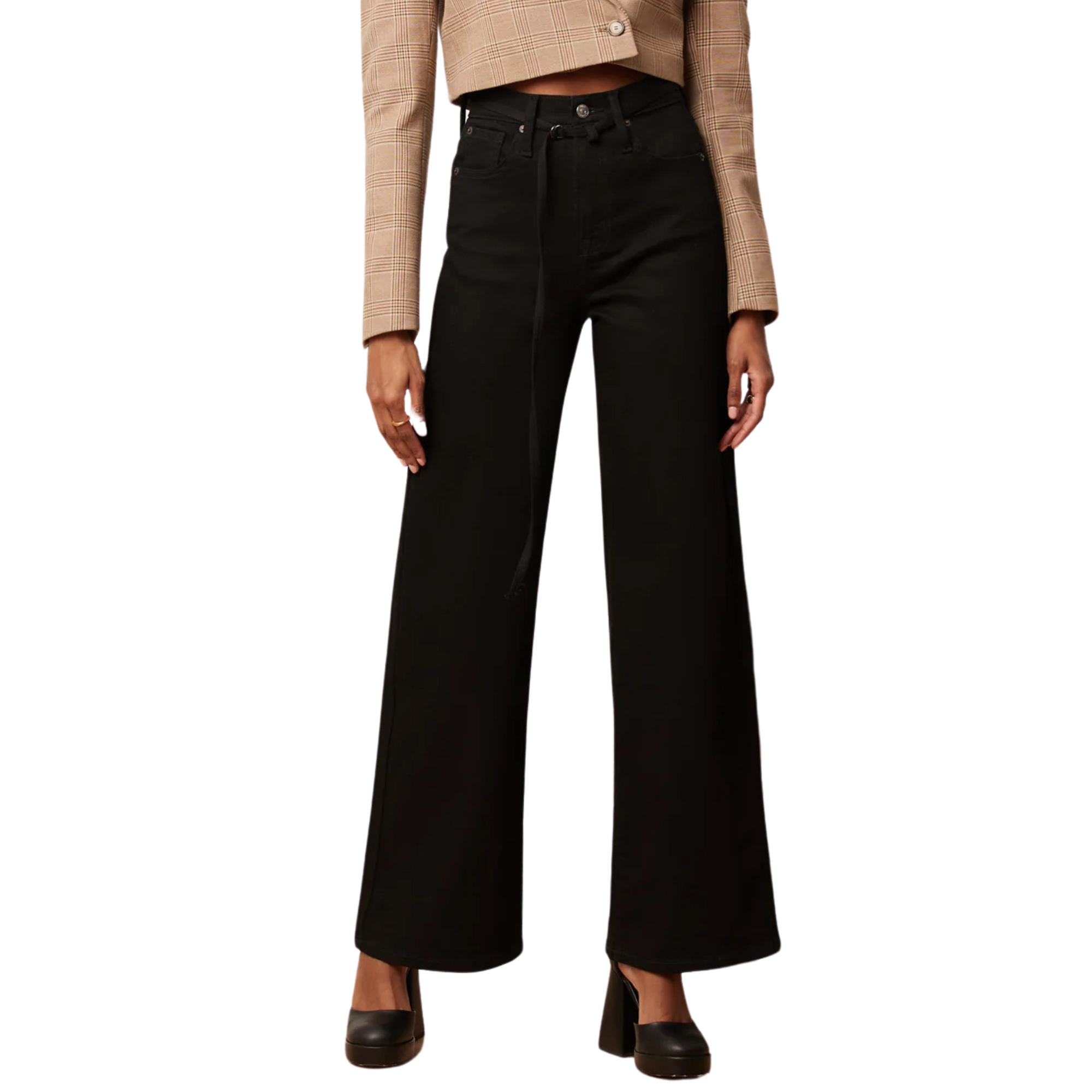 Yoga Jean Lily Wide leg in Black