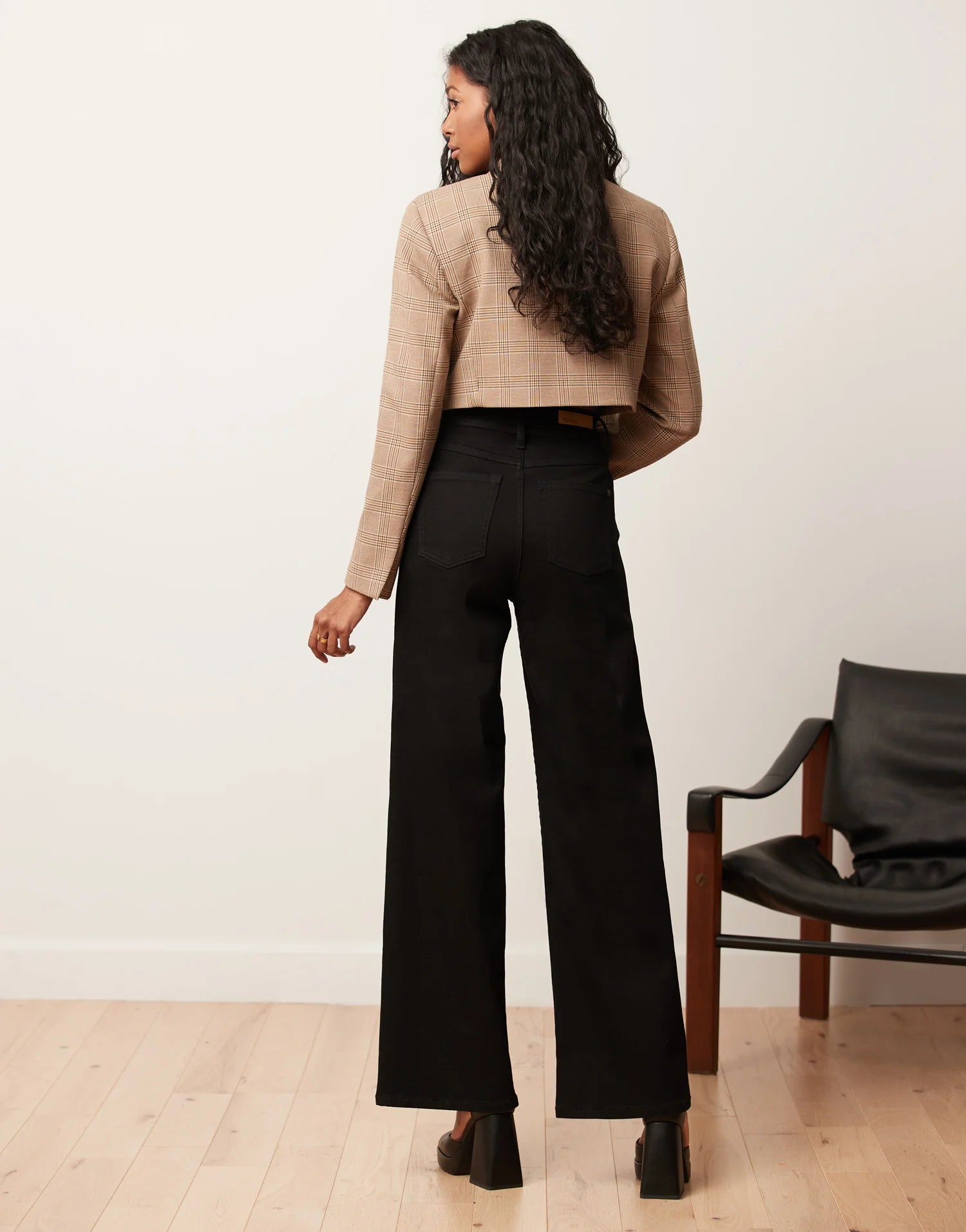 Yoga Jean Lily Wide leg in Black