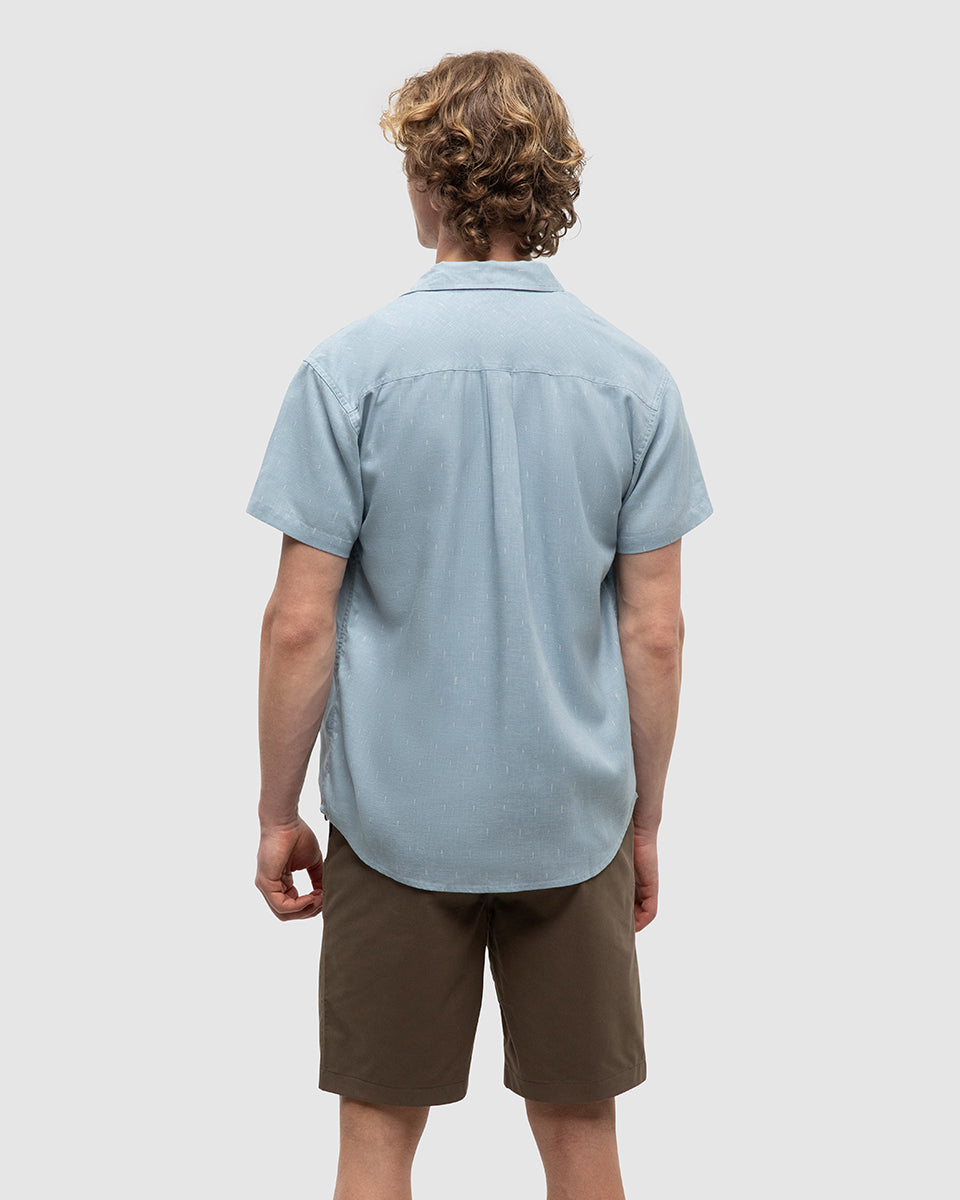 Tentree Mancos Shirt - Blue Haze