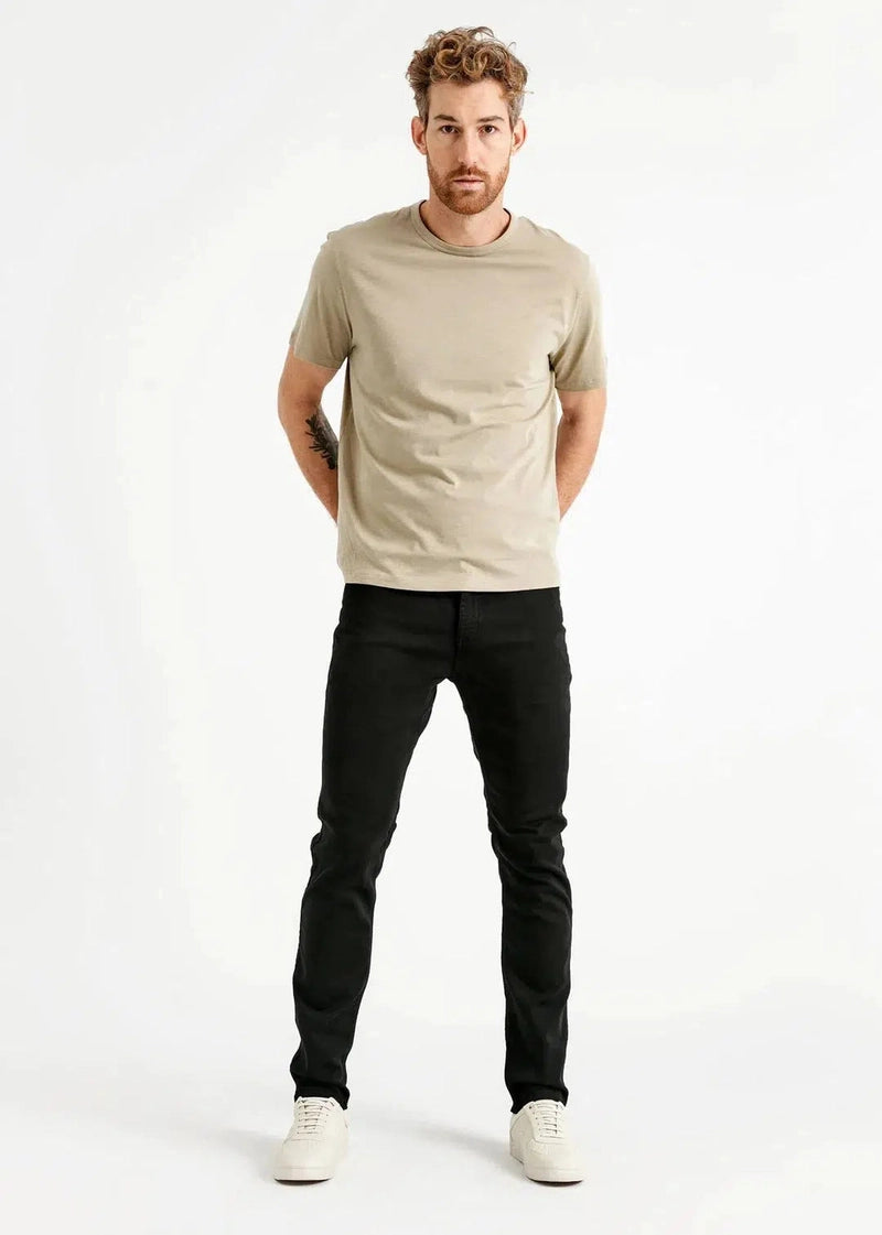 No Sweat Slim Pant in Black
