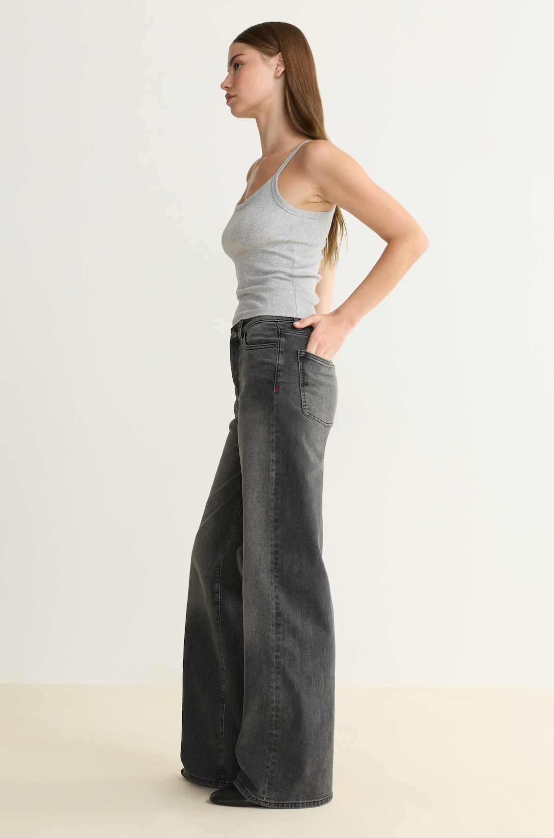 NCE Wide Leg - Overcast
