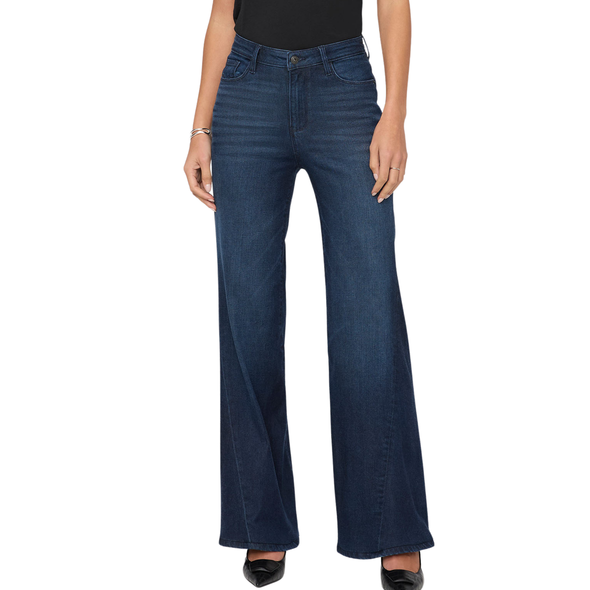 No Sweat Denim Wide Leg - Nostalgia Blue