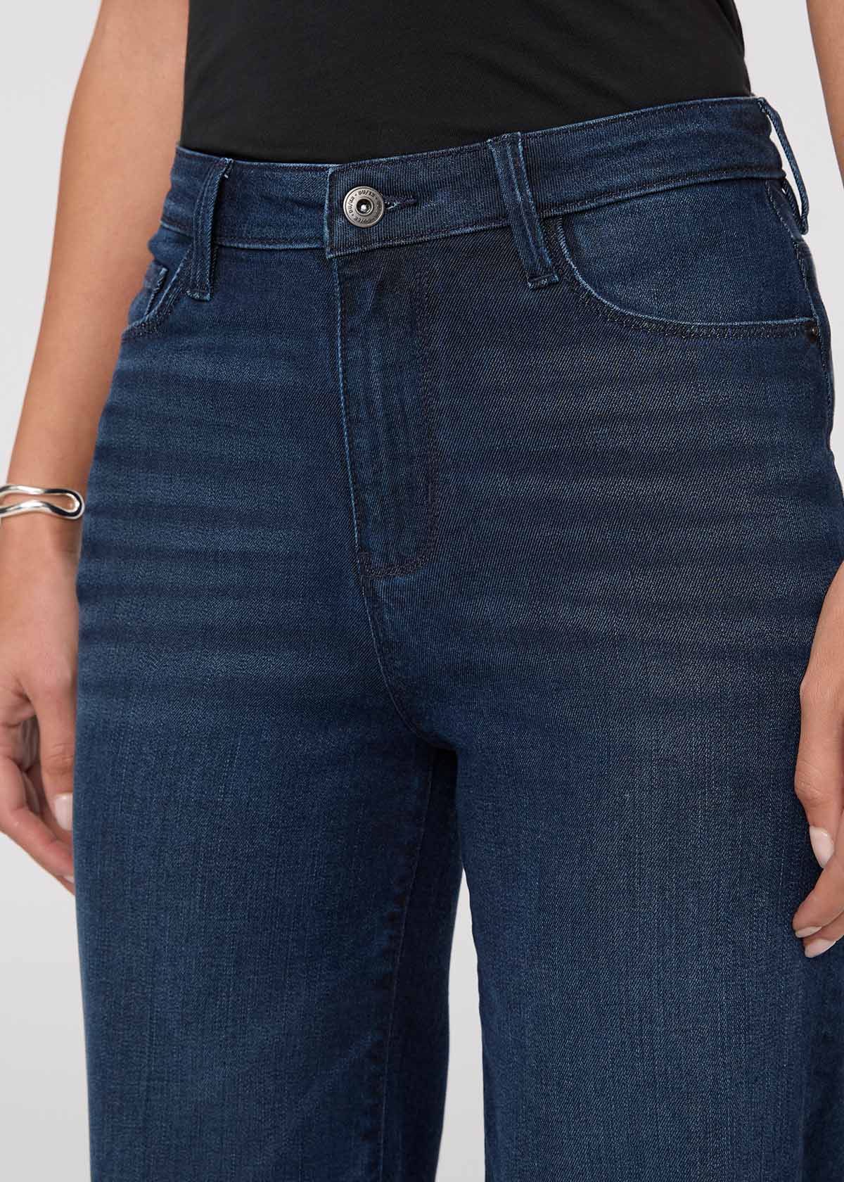 No Sweat Denim Wide Leg - Nostalgia Blue