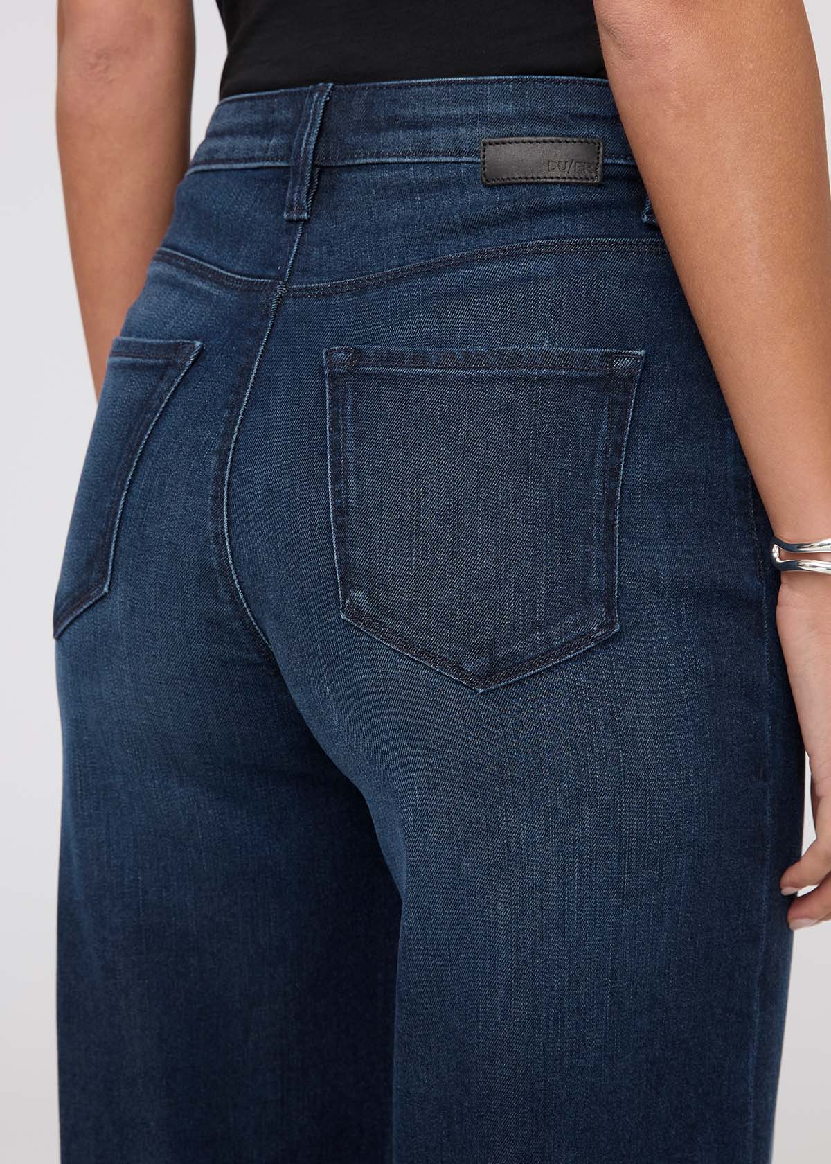 No Sweat Denim Wide Leg - Nostalgia Blue
