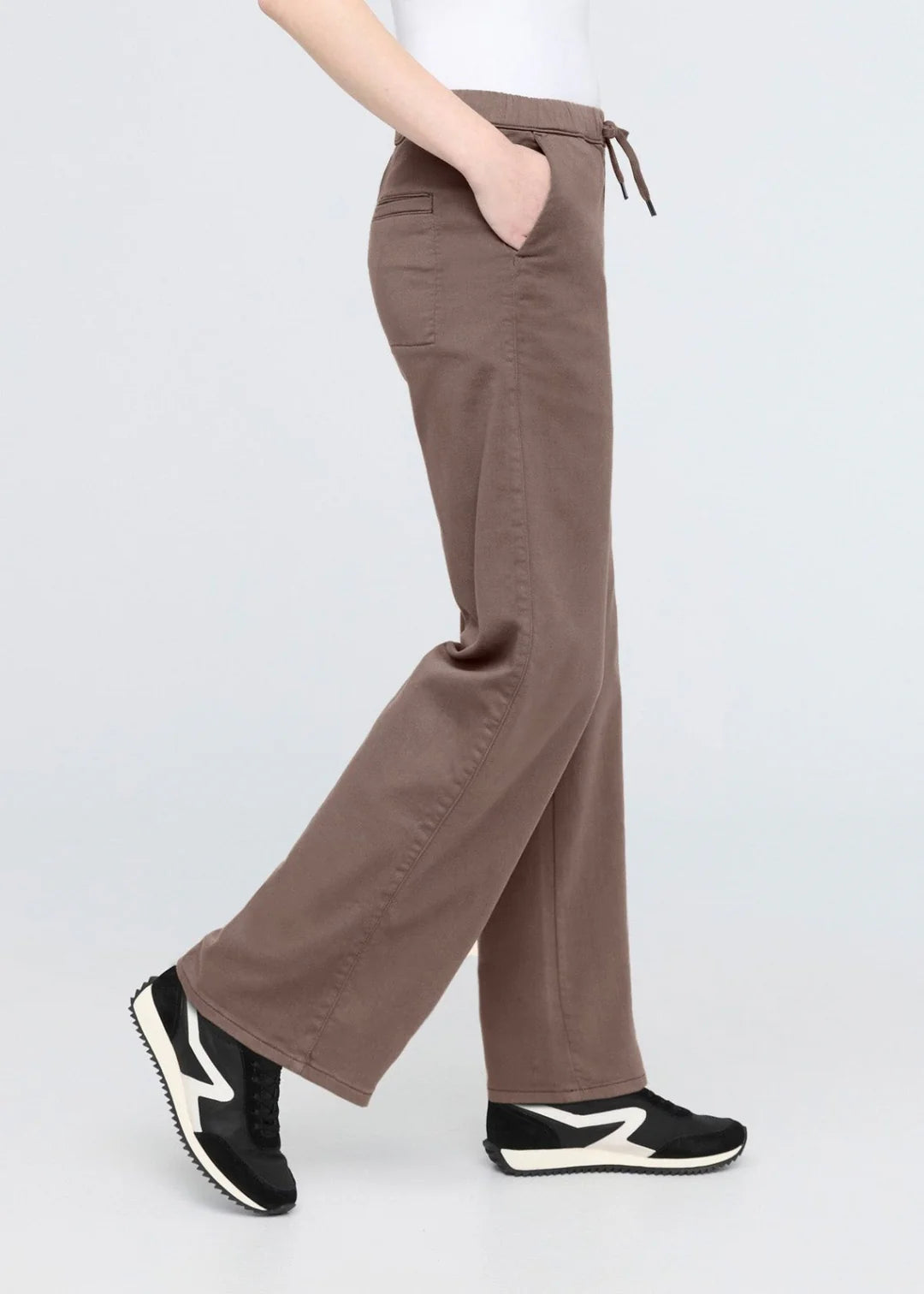 No Sweat Wide Leg in Canteen