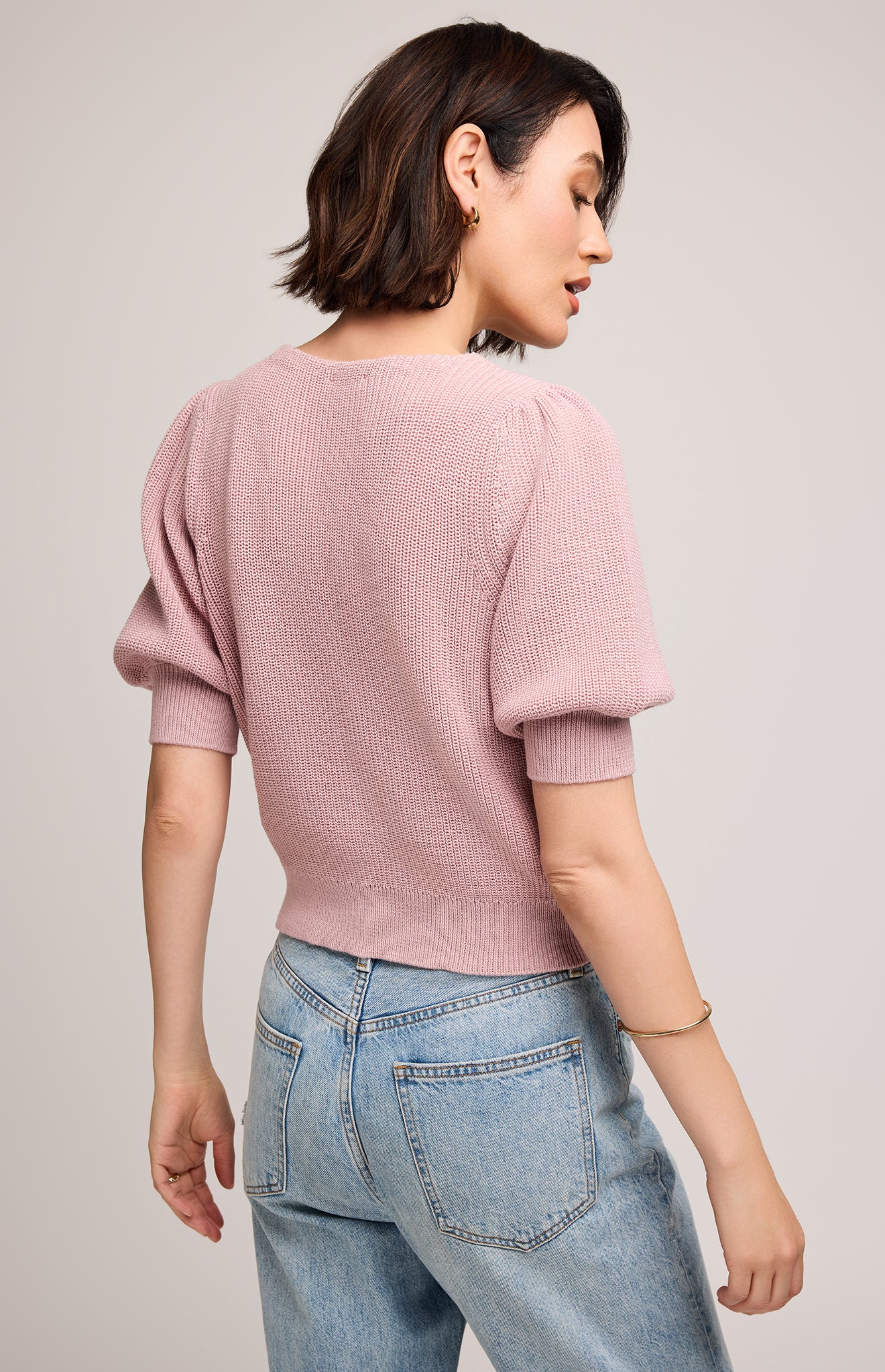 Phoebe Pullover Knit Sweater - Pink