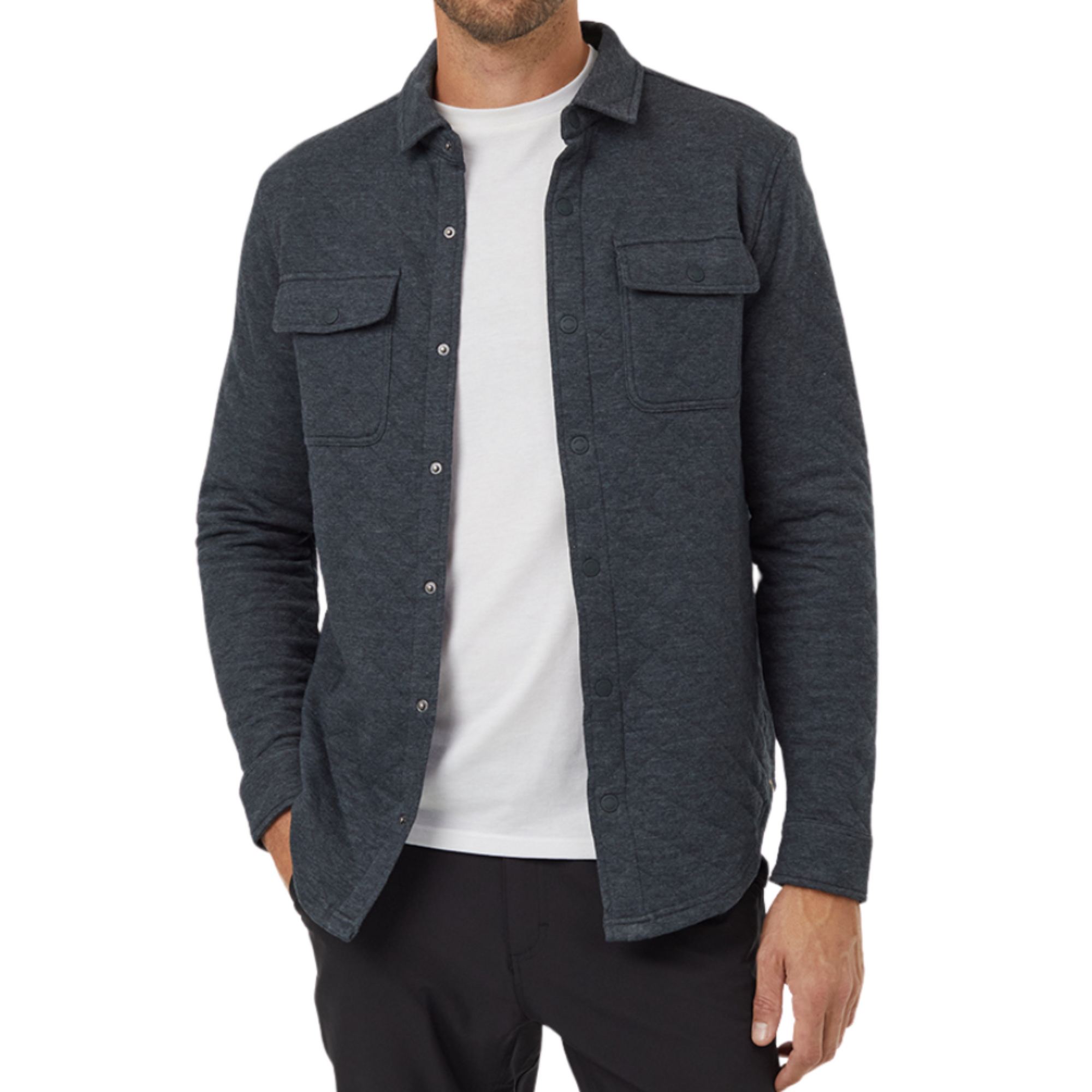 Colville Quilted Jacket in Forest