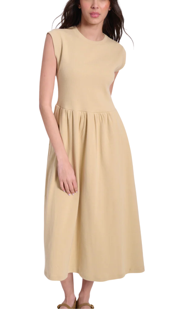 Maya Midi Dress - Hemp