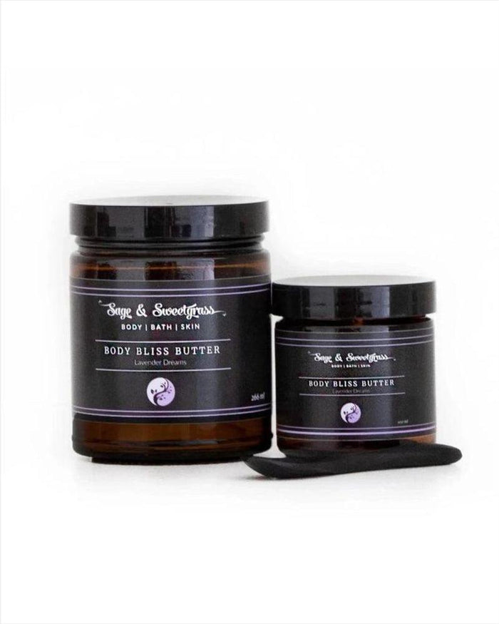 Body Butter by Sage and Sweetgrass in Lavender 4oz