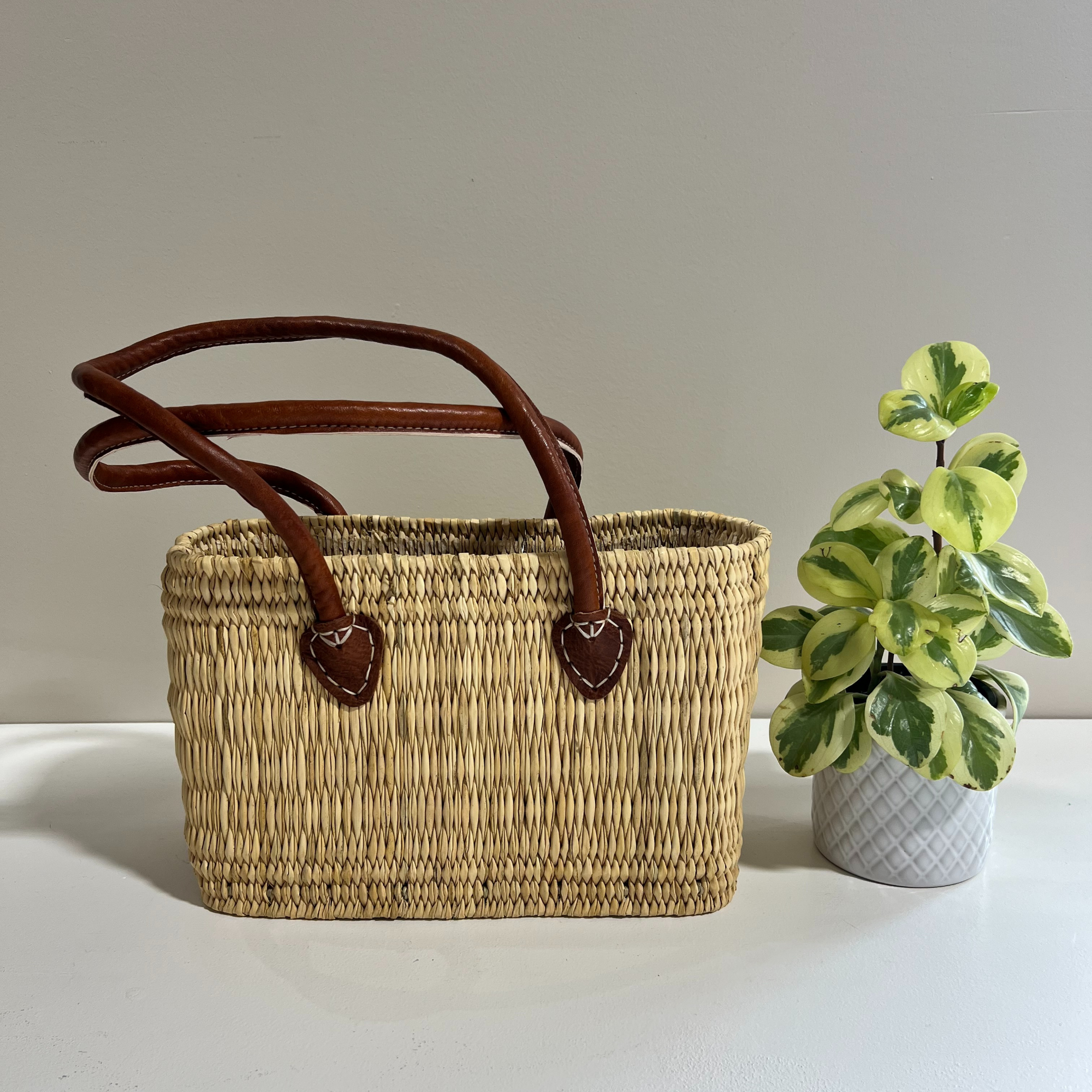 Handwoven Everyday Straw Tote