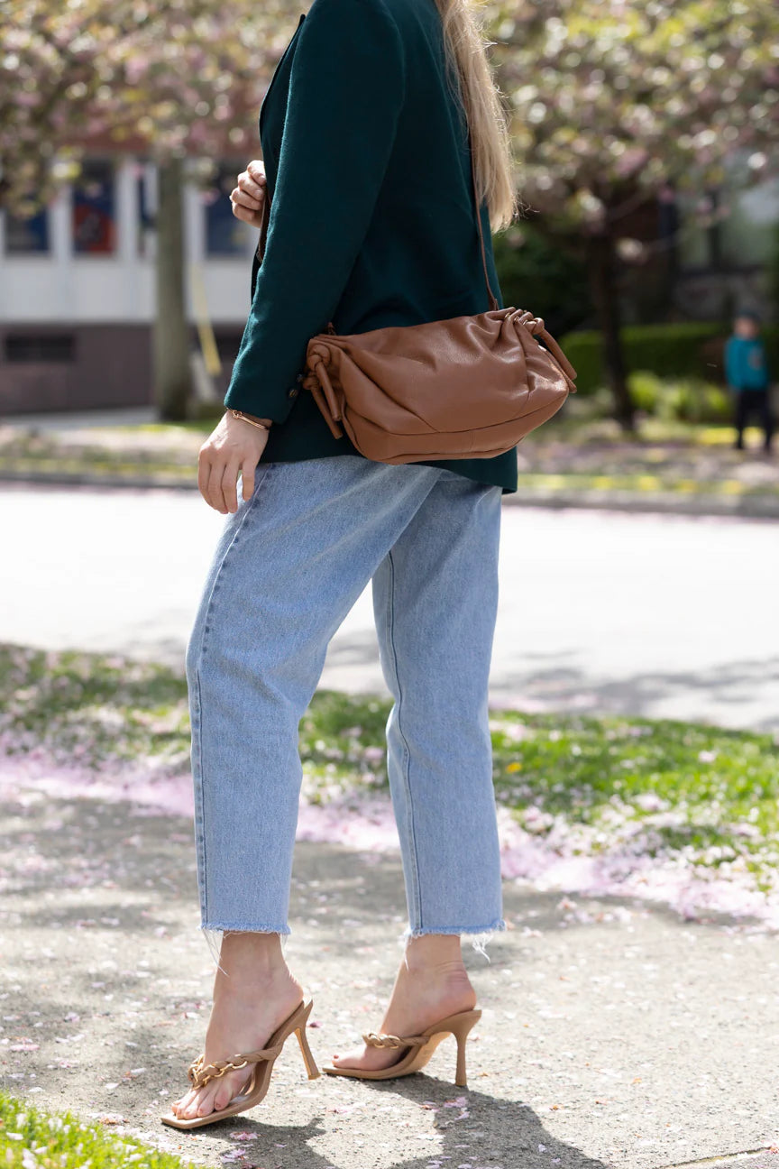 Aria Crossbody Bag - Tan