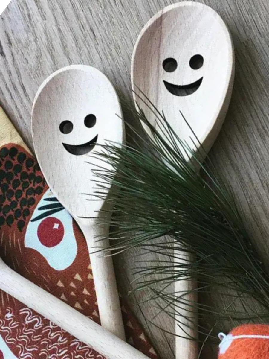 Eco Wooden Happy Spoon