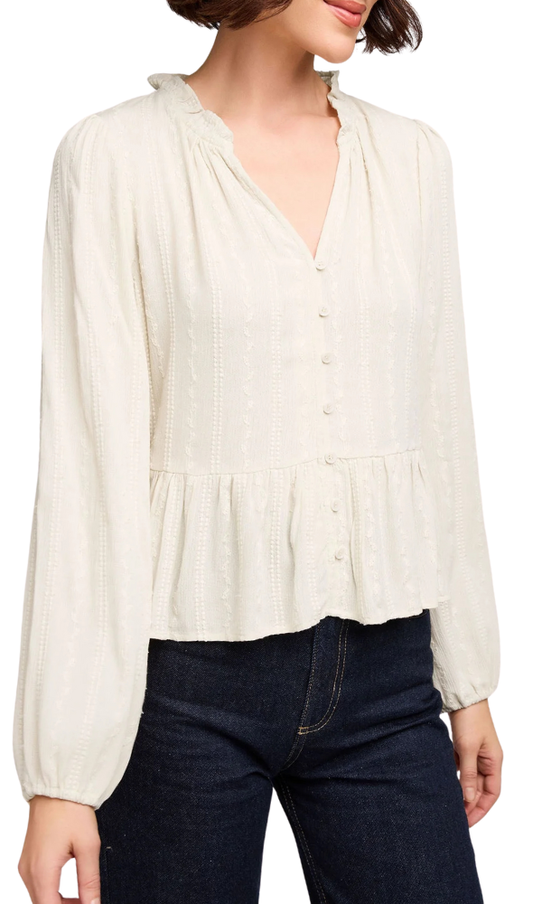 Ophelia Blouse - Cream