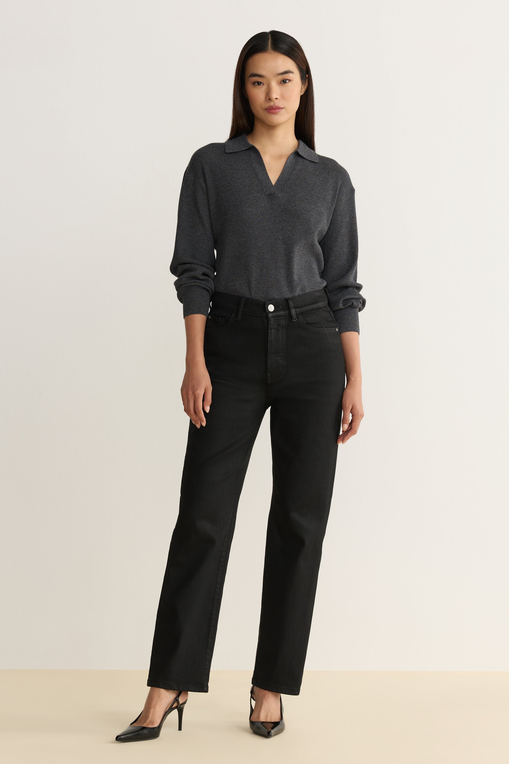 ASE HR Straight- Coated Blk