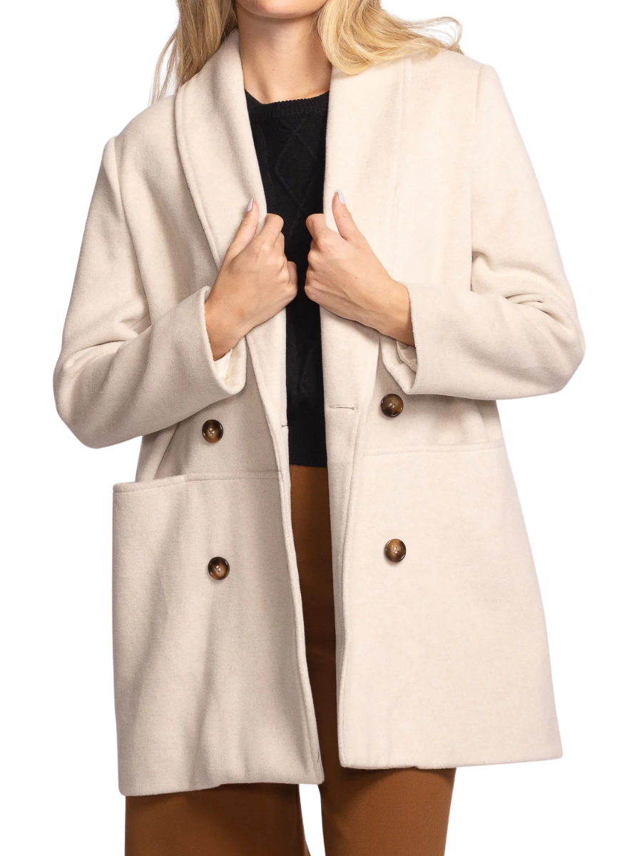 Adelaide Coat - Off White