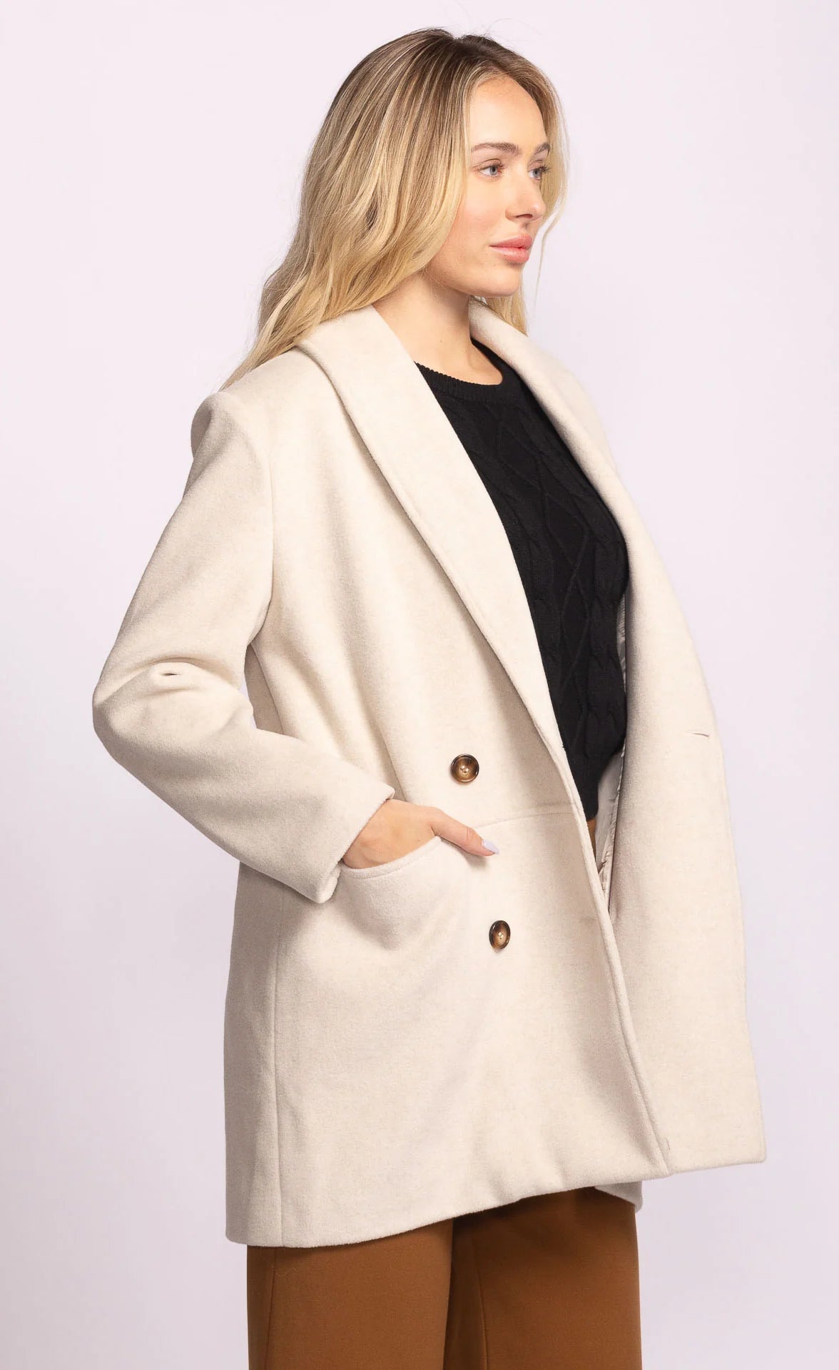 Adelaide Coat - Off White