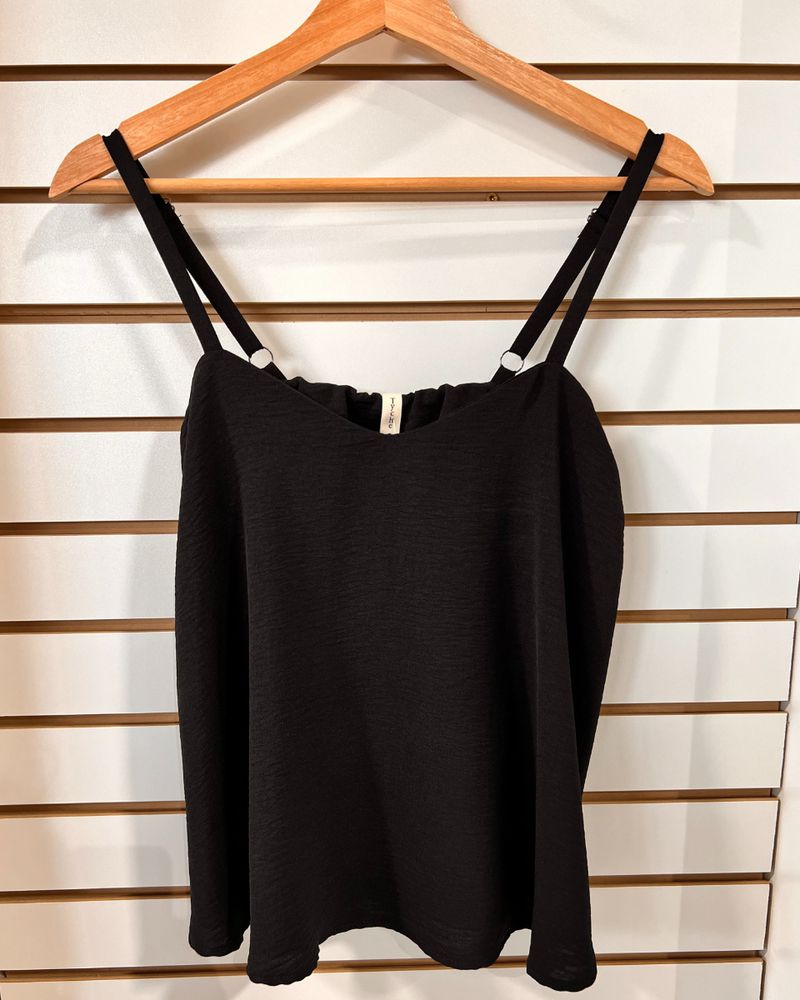 Adjustable Swing Tank in Black