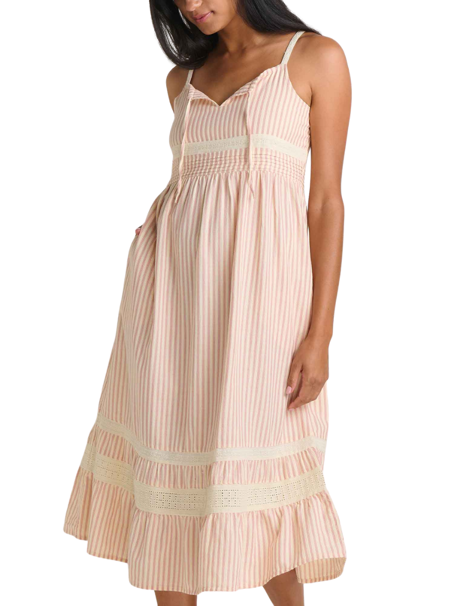 Airscape Midi Dress- Stripe