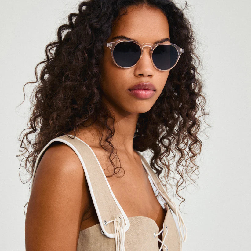 Alejandra Polarized Sunglasses - Crystal