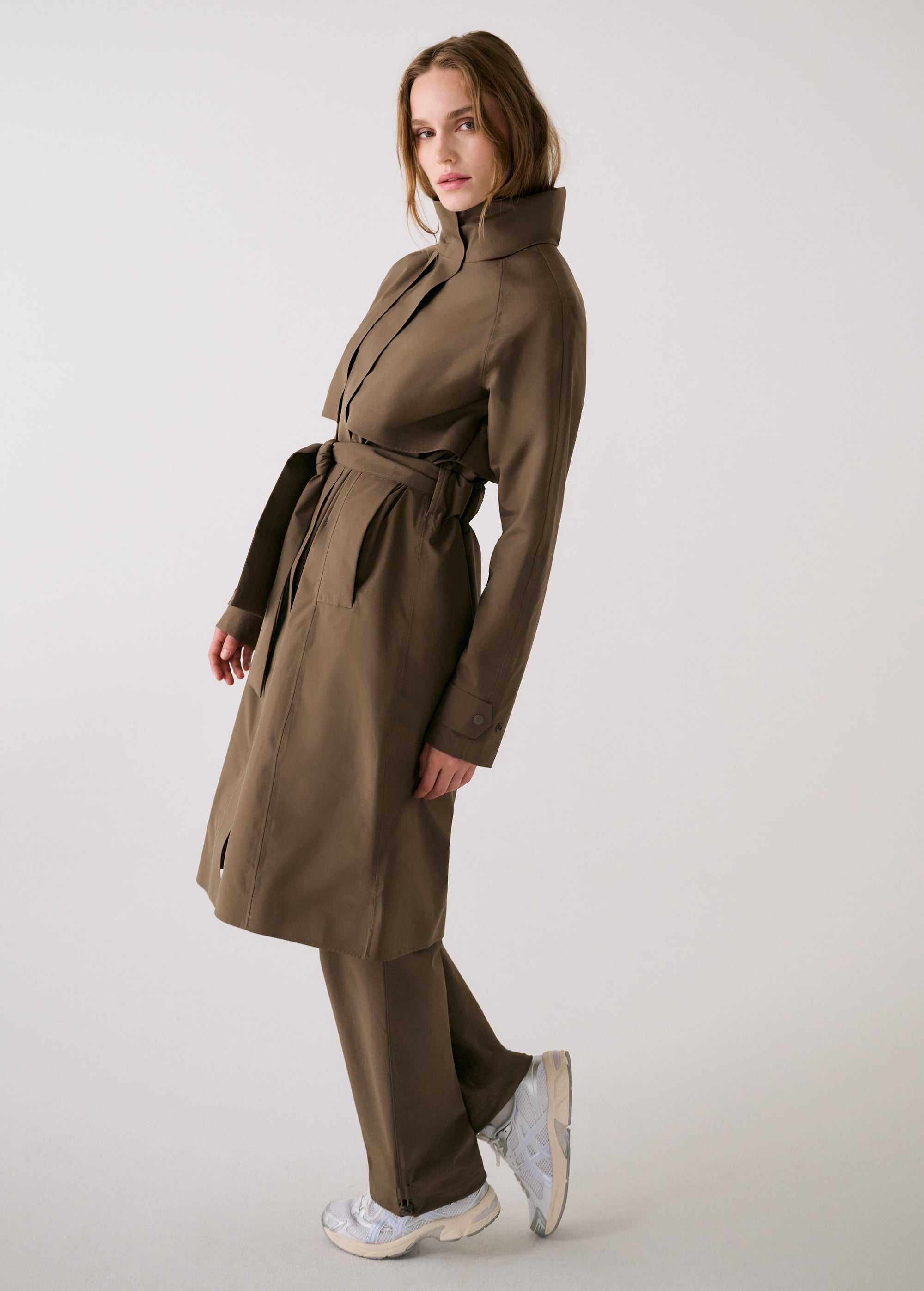 Alize Trench in Mocha
