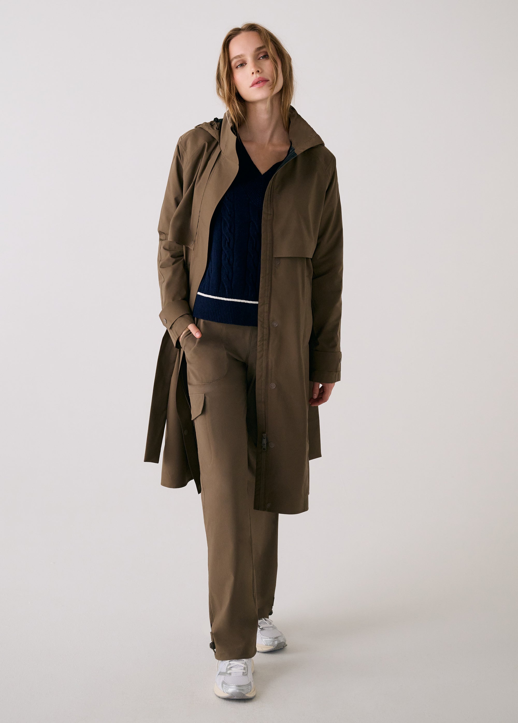 Alize Trench in Mocha