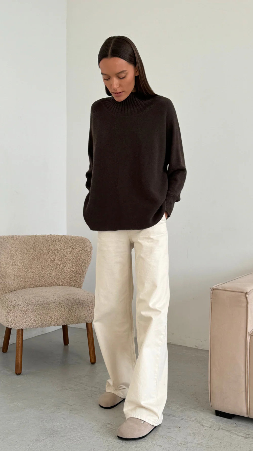 Alma Sweater - Espresso