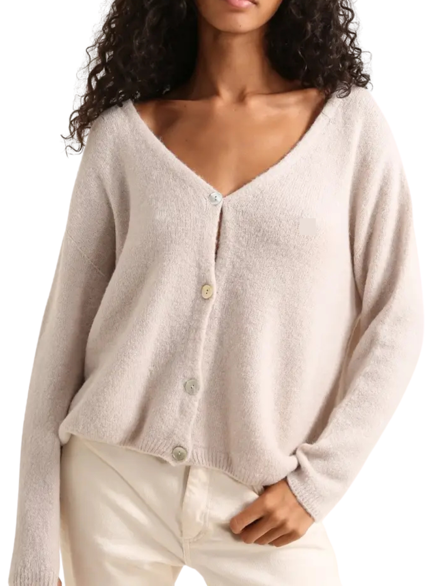 Alpaca Cardigan - Beige