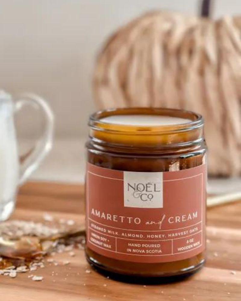 Candle by Noel & Co in Amaretto and Cream