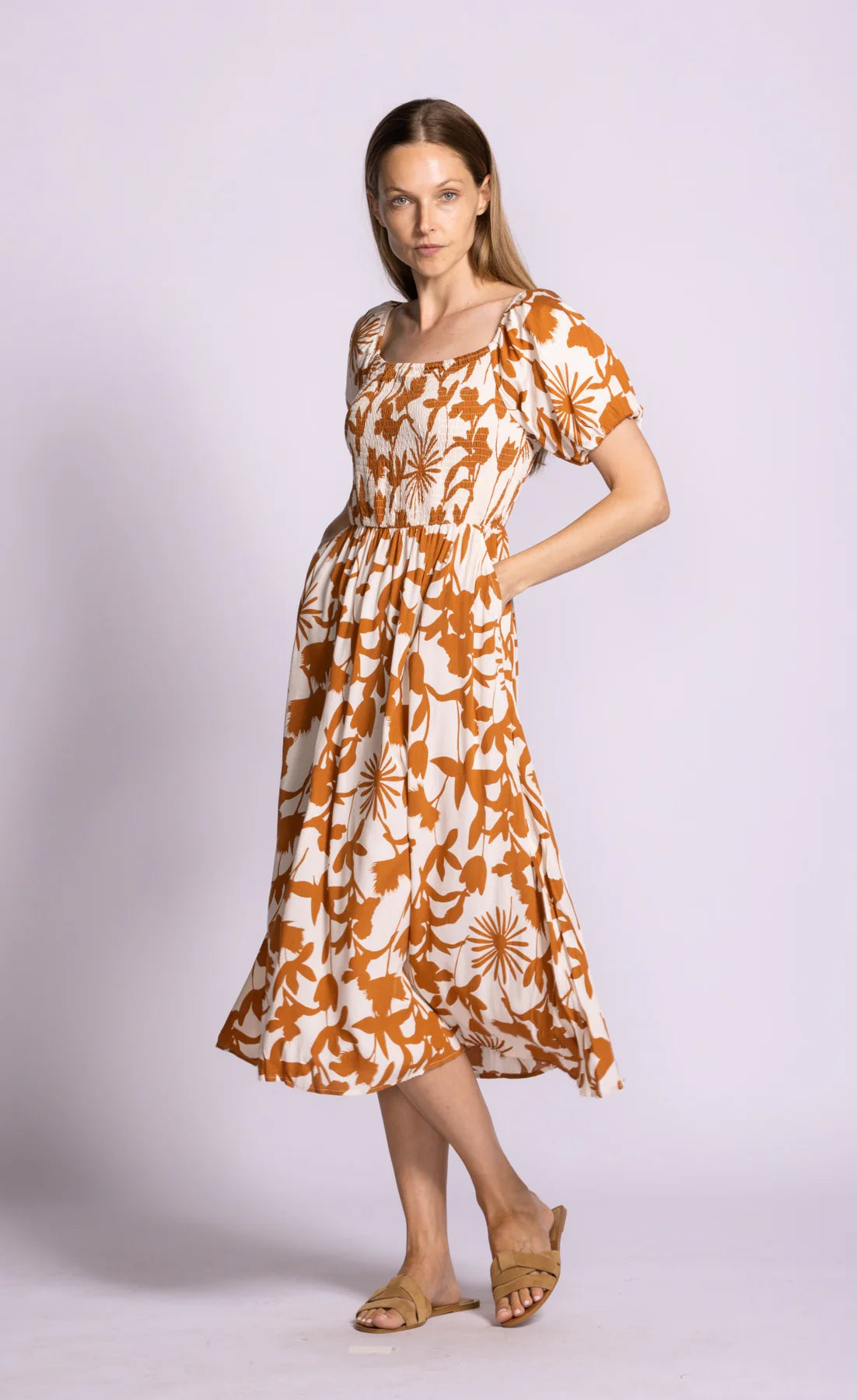 Ampere Dress - Brown