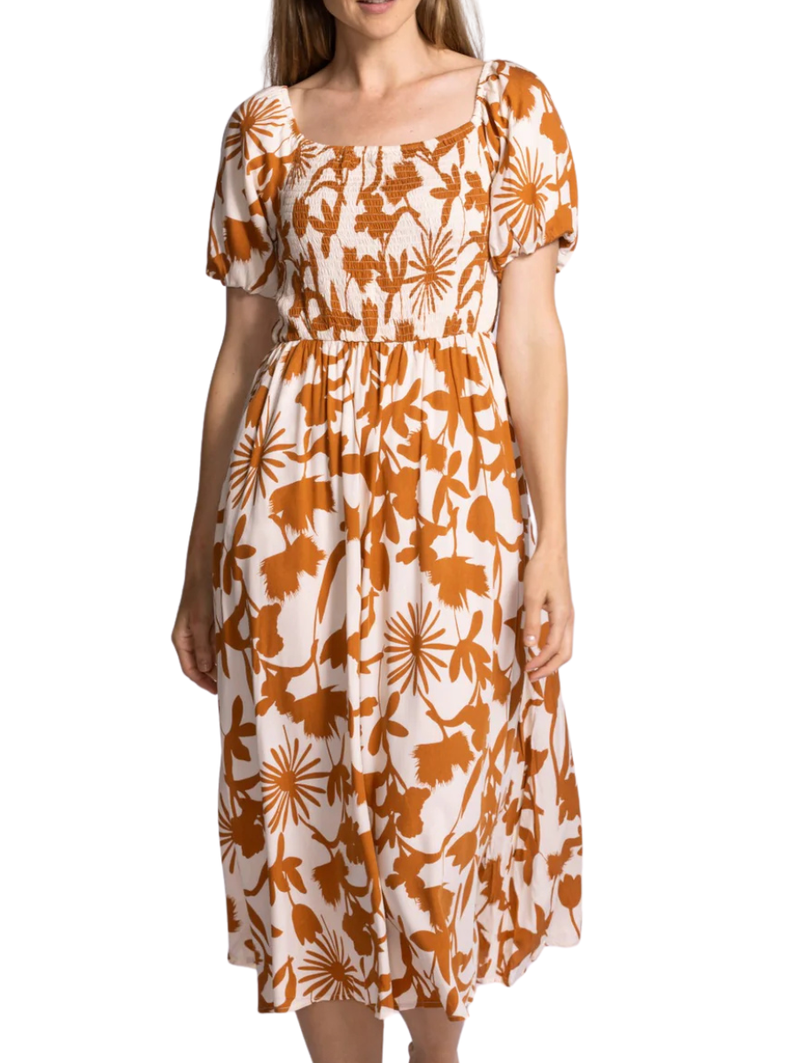 Ampere Dress - Brown