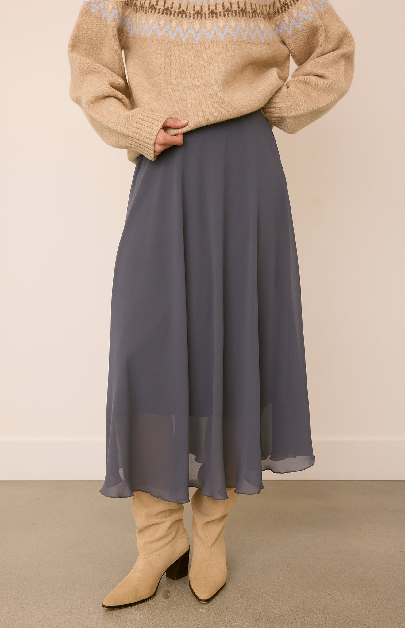 Arianna Skirt - Smoke