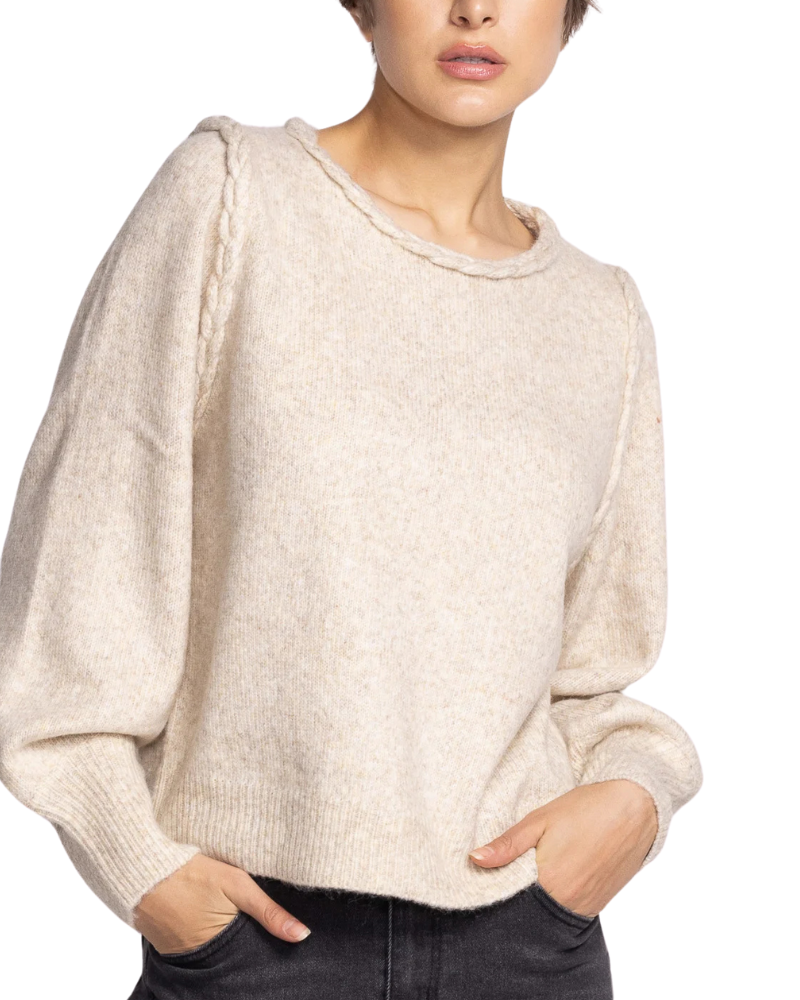 Audrey Sweater in Taupe