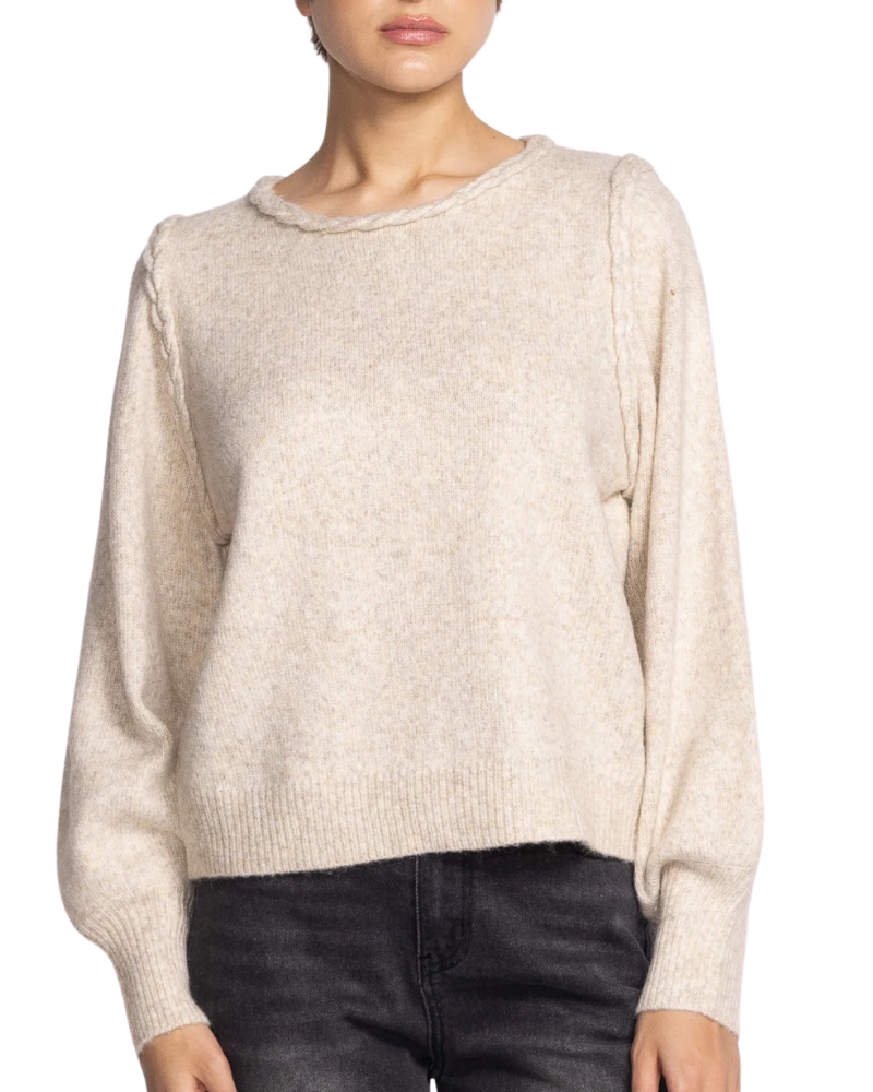 Audrey Sweater in Taupe