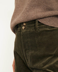 Berger Corduroy Pants in Army Green