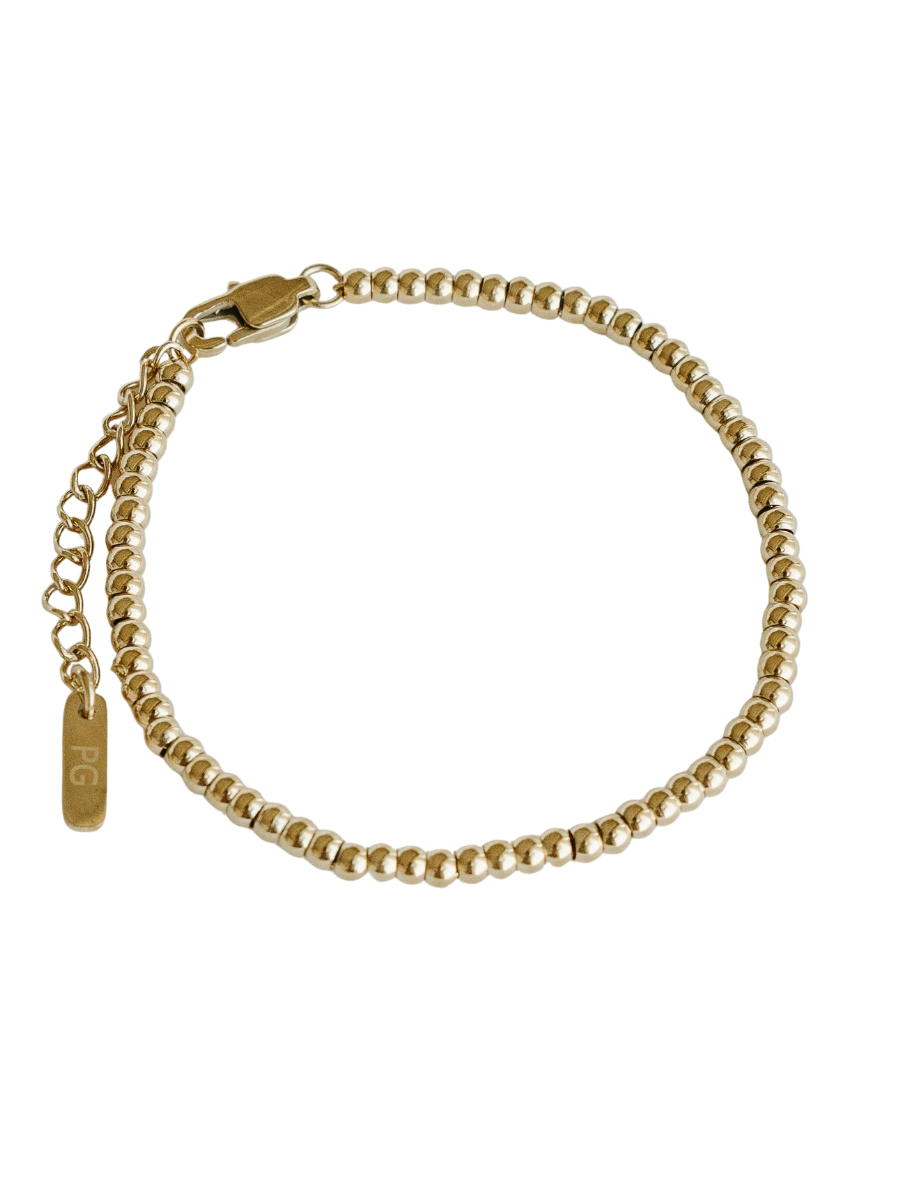 Beaded Bracelet - Gold