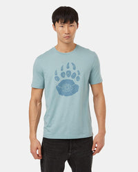 Bear Claw T-Shirt by Tentree in Dark Sky