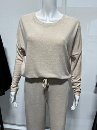 Biara Sweater in Cream Melange