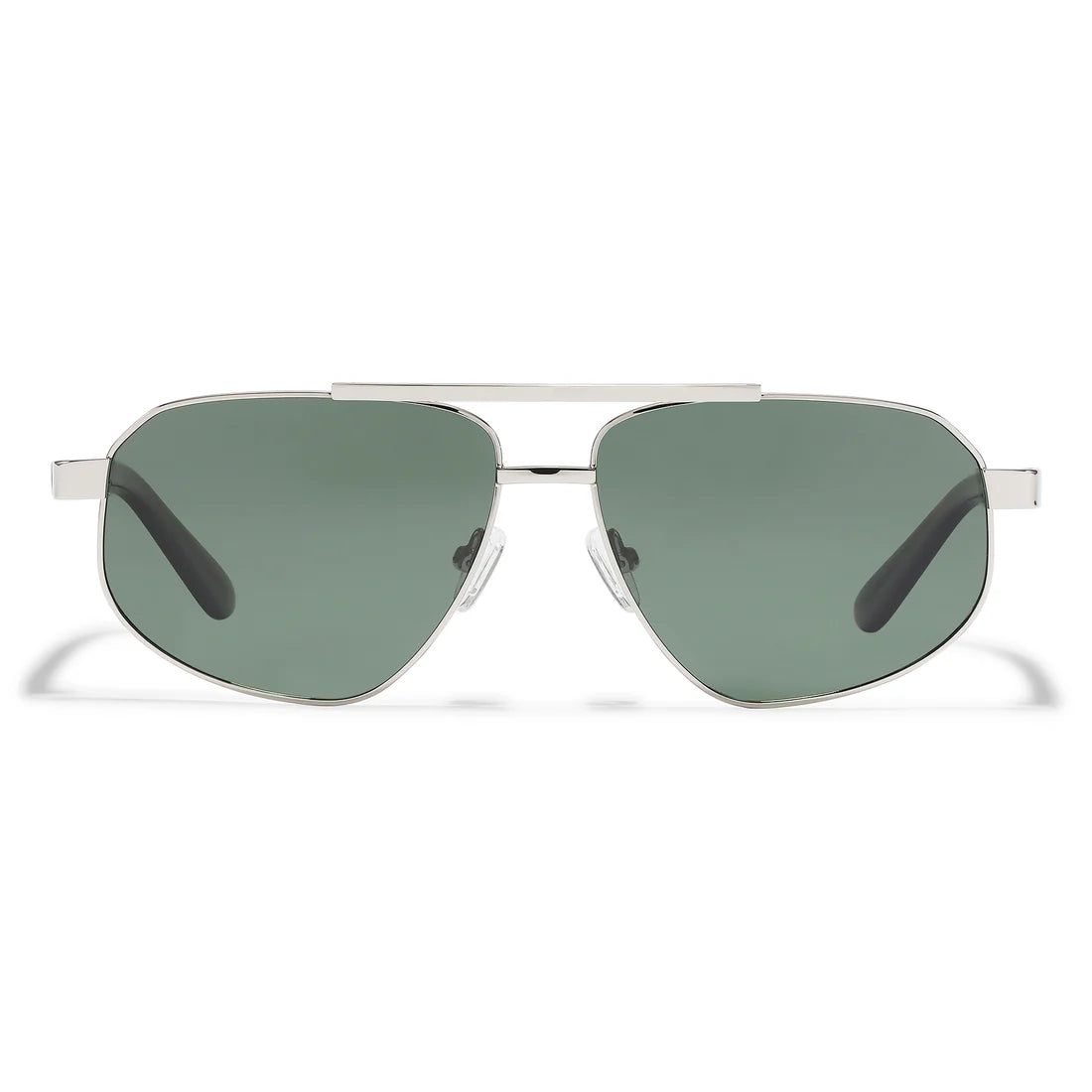 Cai Polarized Sunglasses - Brown/Silver