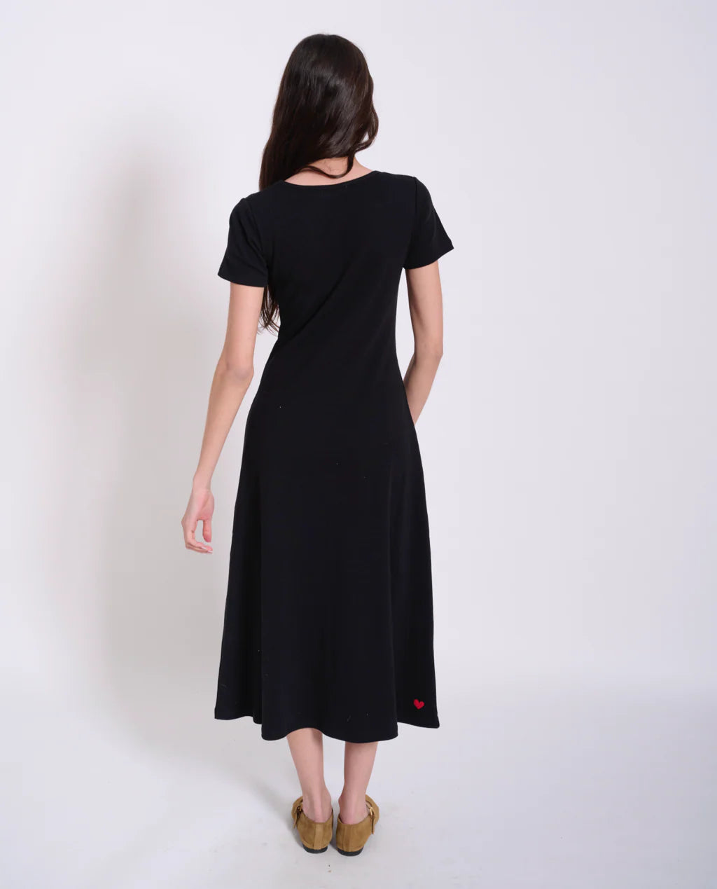 Caileigh Midi Dress - Black