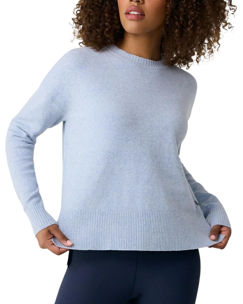 Camille Crew Neck in Glacier