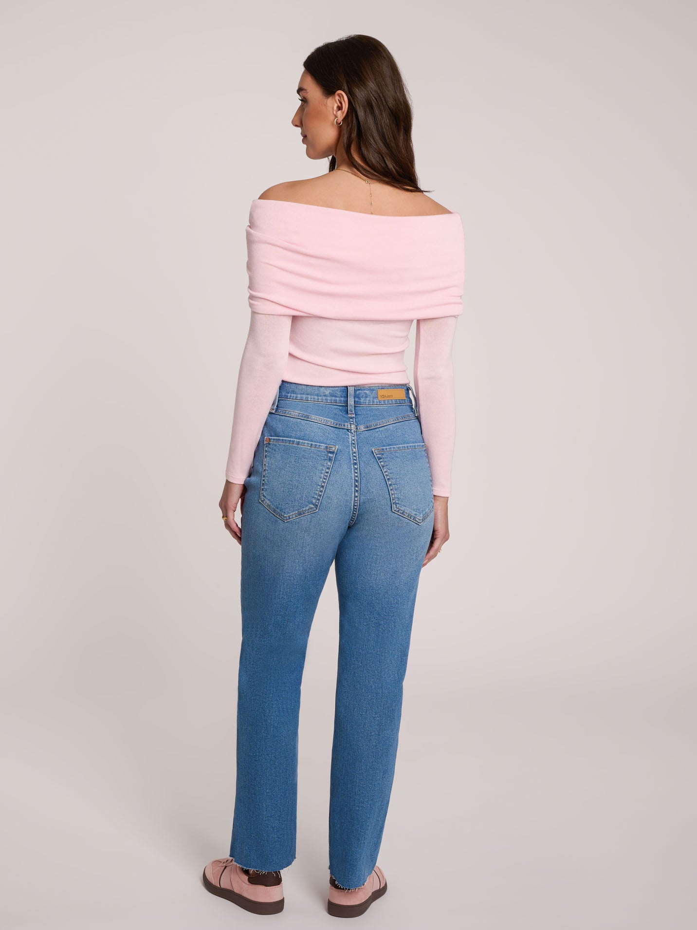 Yoga Jean Chloe Straight Leg - Tulip