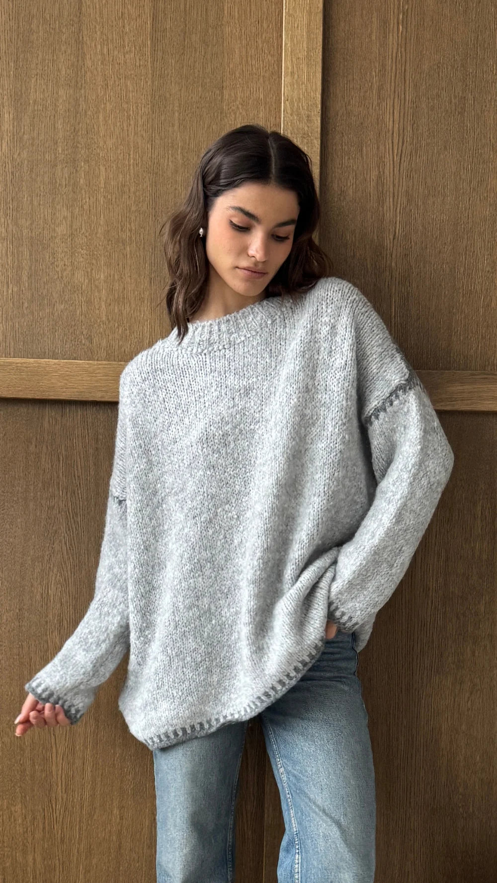 Cleo Sweater - Grey