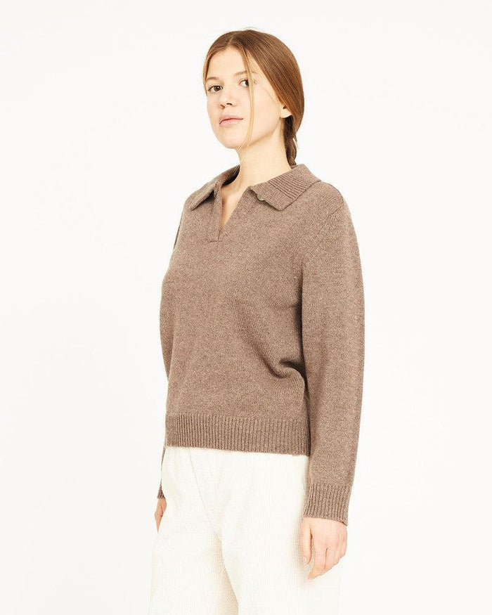 Clyde Sweater in Taupe